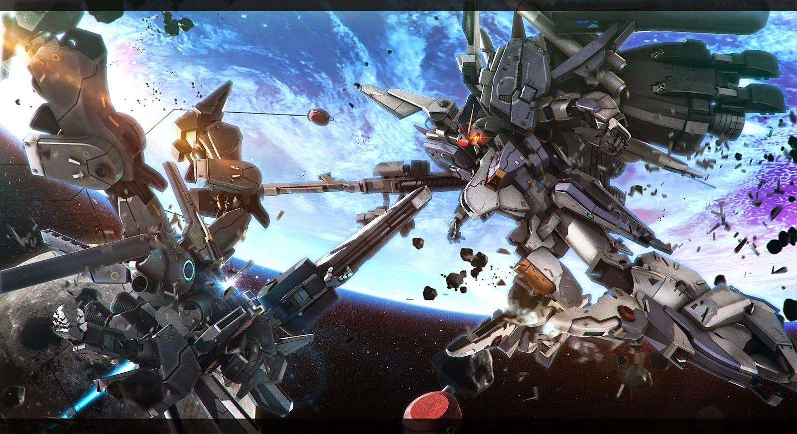 Gundam Ex S VS Gundam Mk. V Wallpaper By HΣИRY Kits
