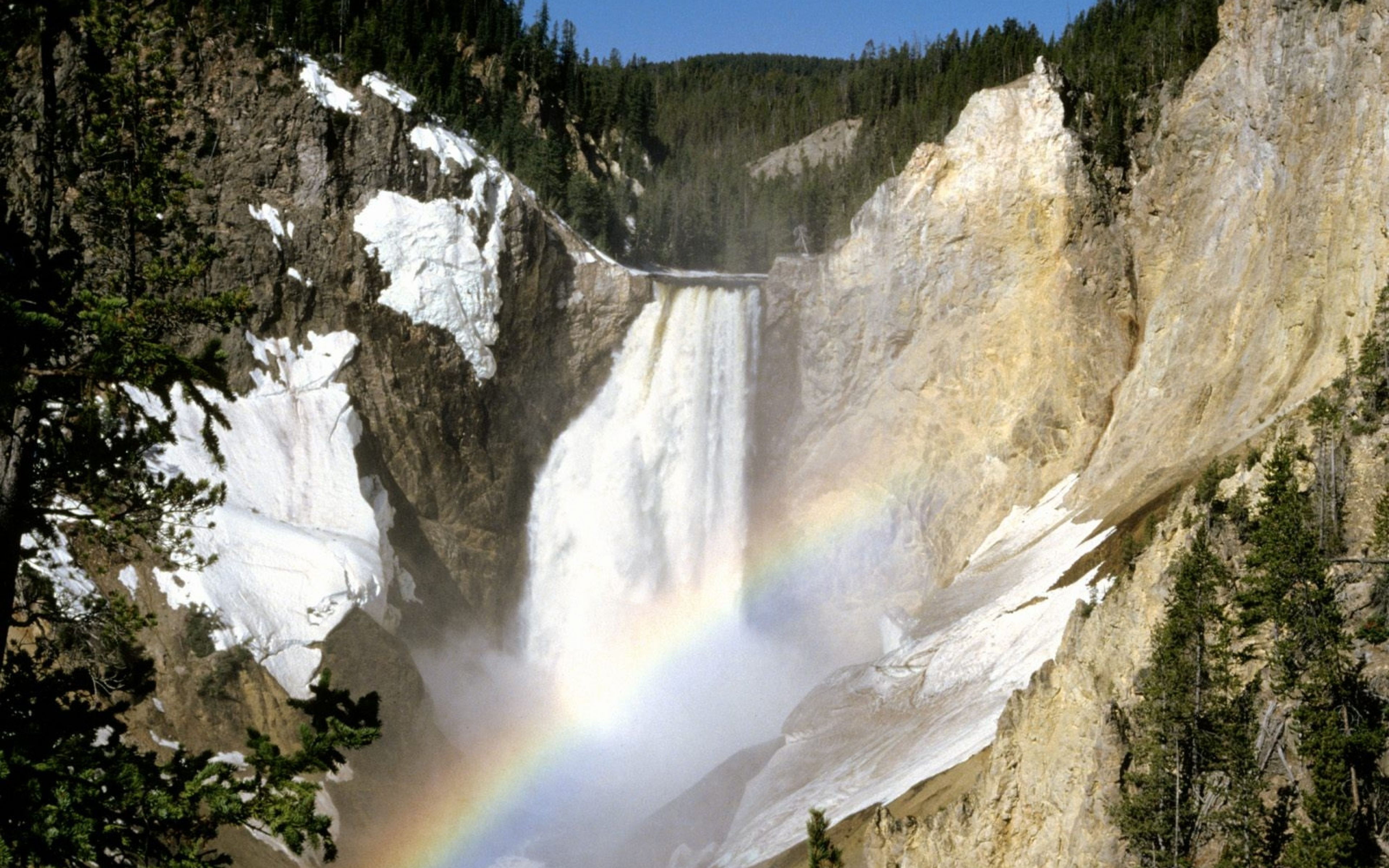 Download Wallpaper 3840x2400 Yellowstone national park, Wyoming
