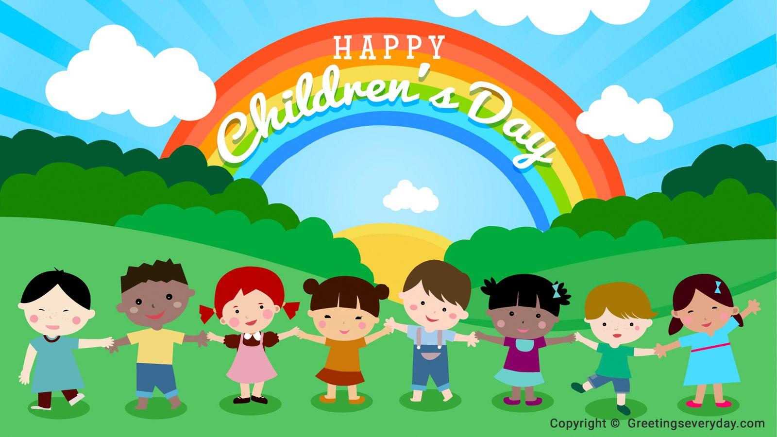 Best}* Happy Children's Day 2017 HD Wallpaper, Image, Picture & Photo