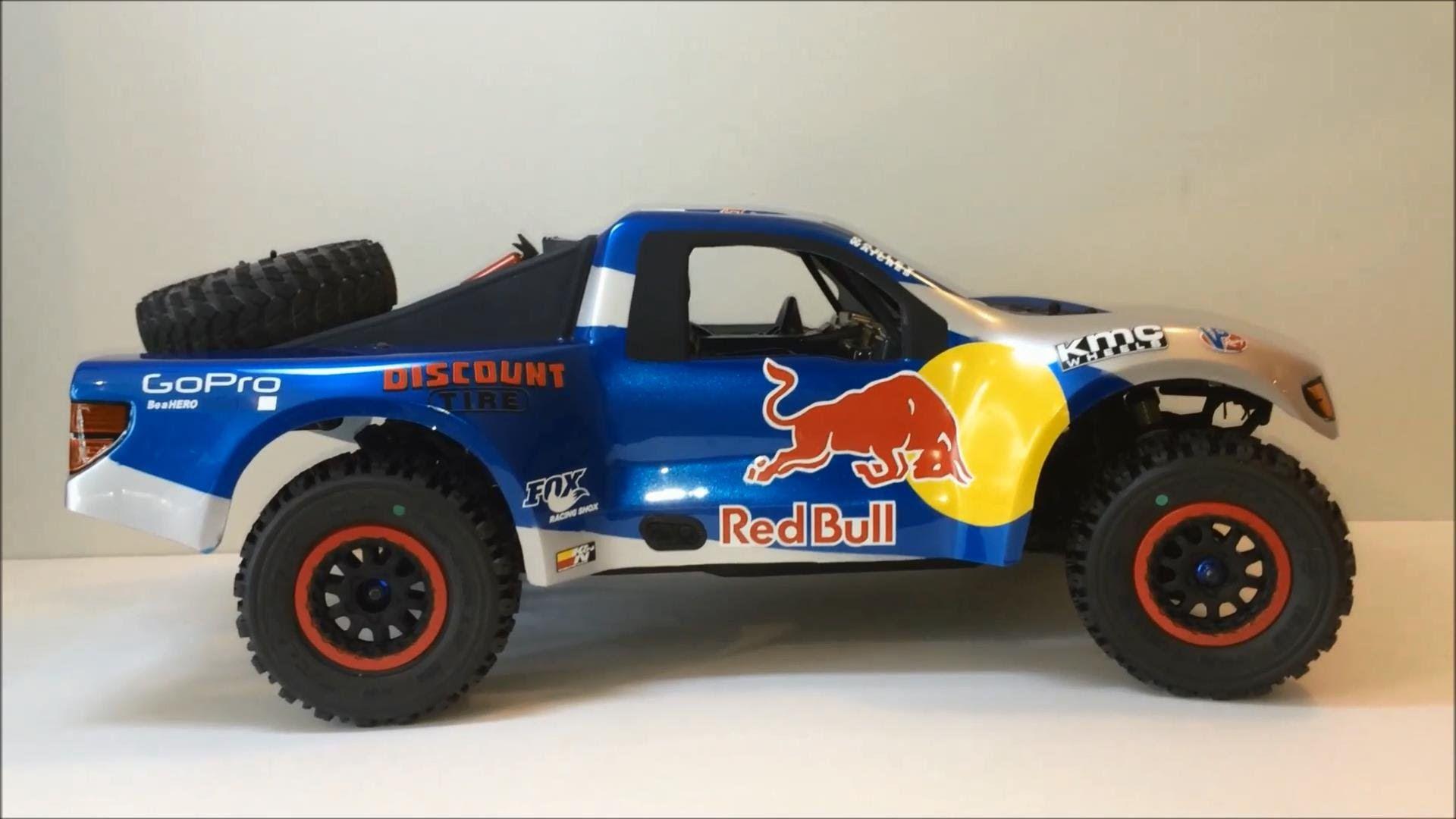 Red bull trophy truck