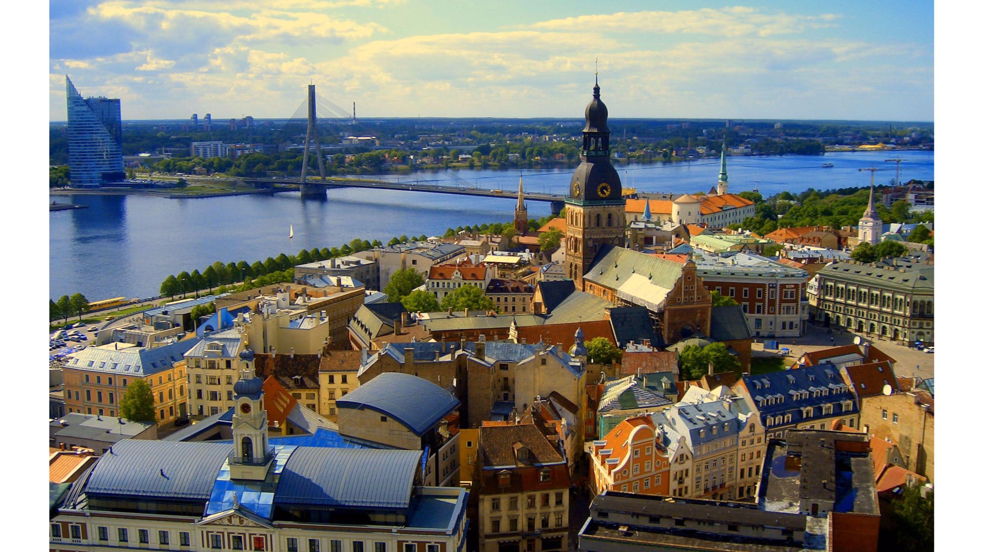 Free Download Riga Latvia 4K Wallpaper. Free 4K Wallpaper
