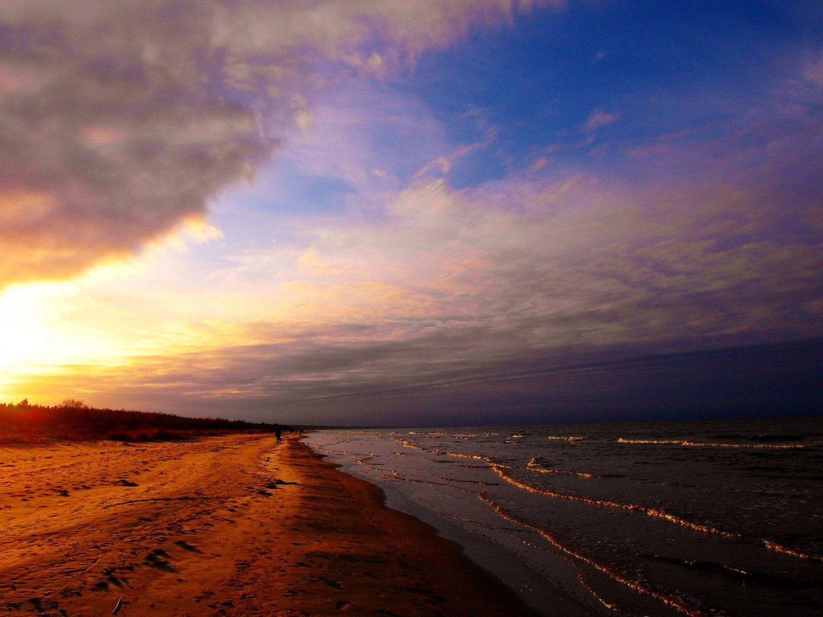 evening, Baltic Sea