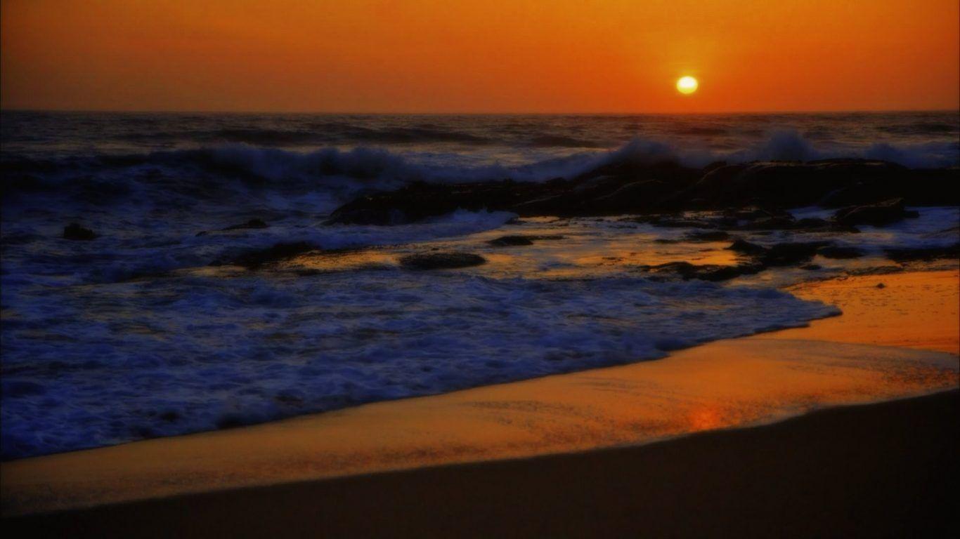 Sunset: Beaches Nature Sunset Latvia iPhone Wallpaper Beach HD 16