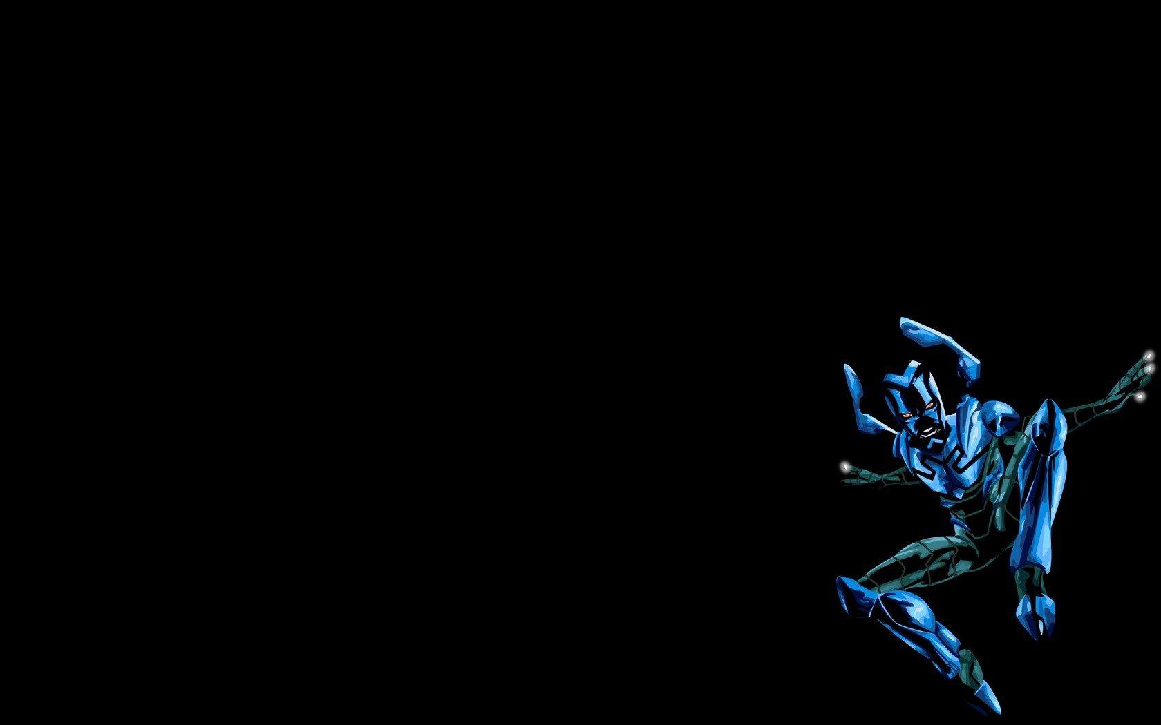 blue beetle wallpaper and background