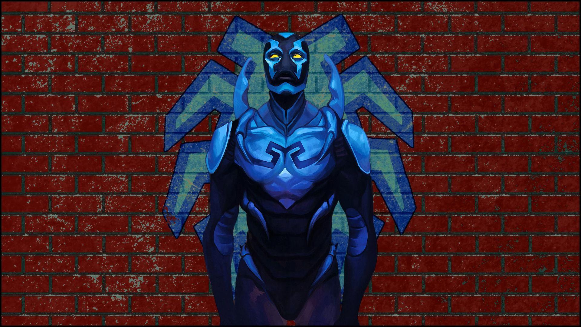 Blue Beetle. DC Universe Wallpaper