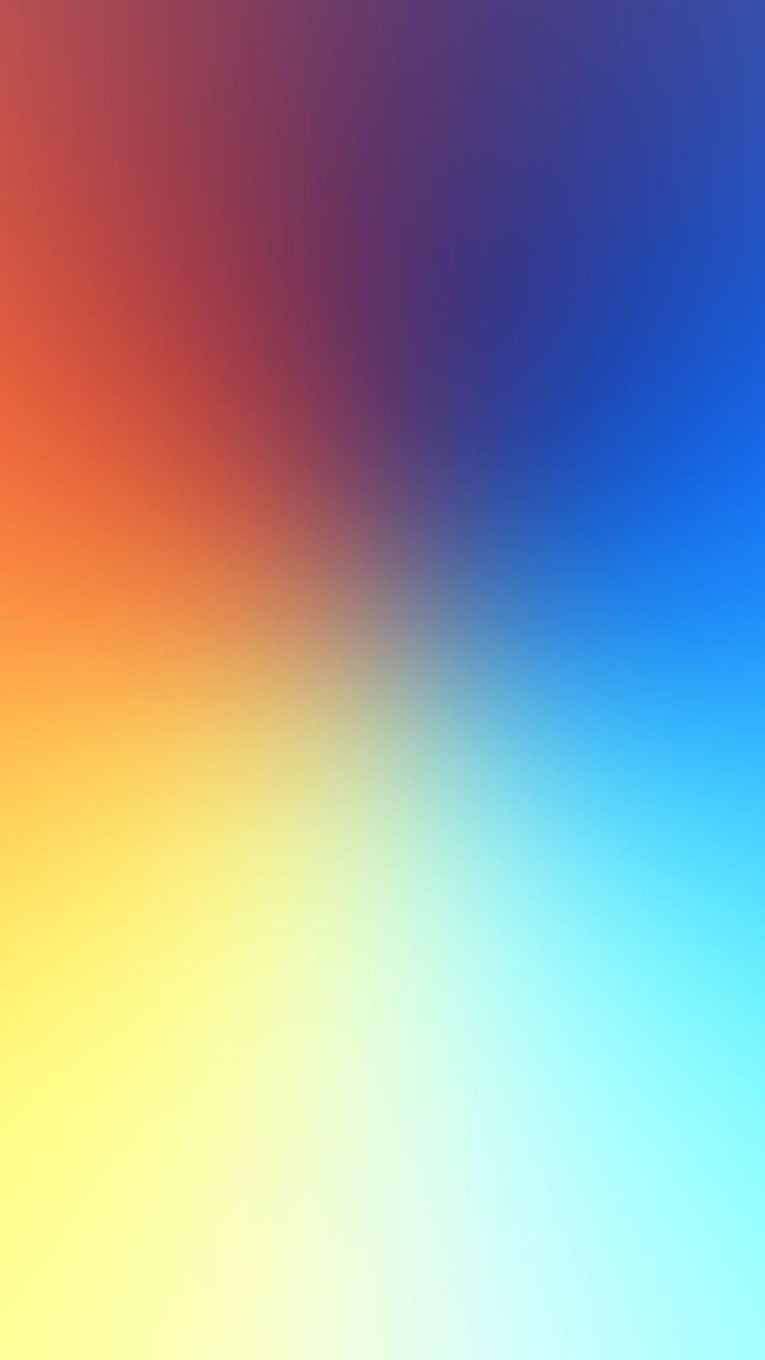 Rainbow Circle Reverse Gradation Blur iPhone 6 wallpaper. Colors