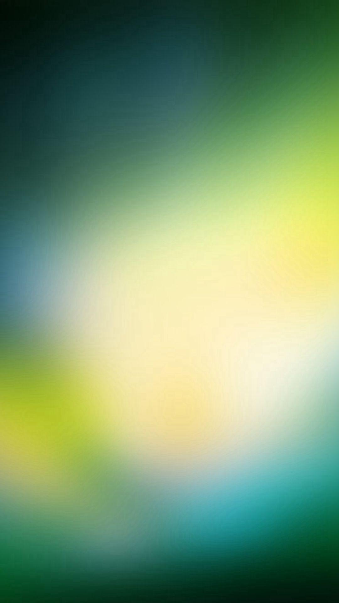 Green OS Background Gradation Blur #iPhone #plus #wallpaper