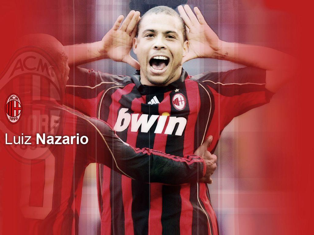 Photo - Ronaldo Luis Nazario Ac Milan Goal Happy Picture