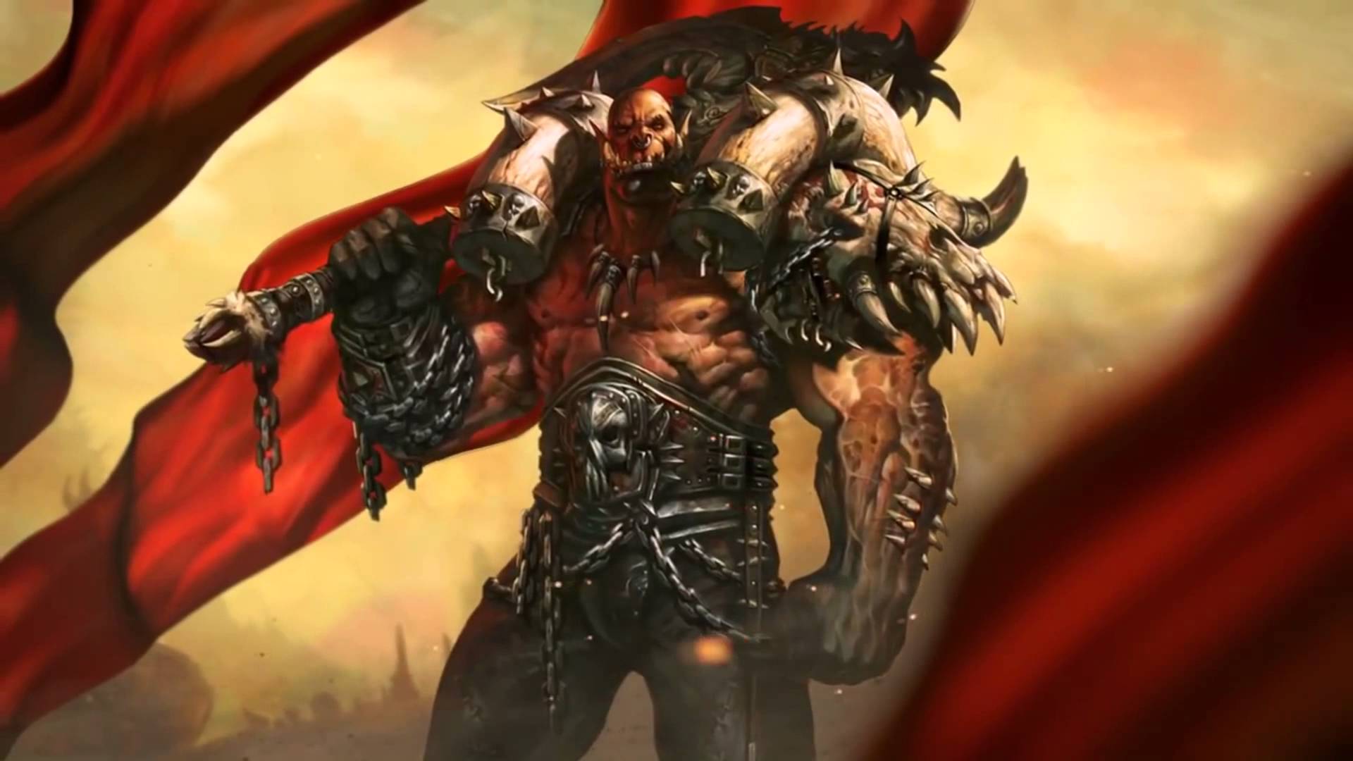 Hearthstone: Garrosh Hellscream HD Desktop Wallpaper