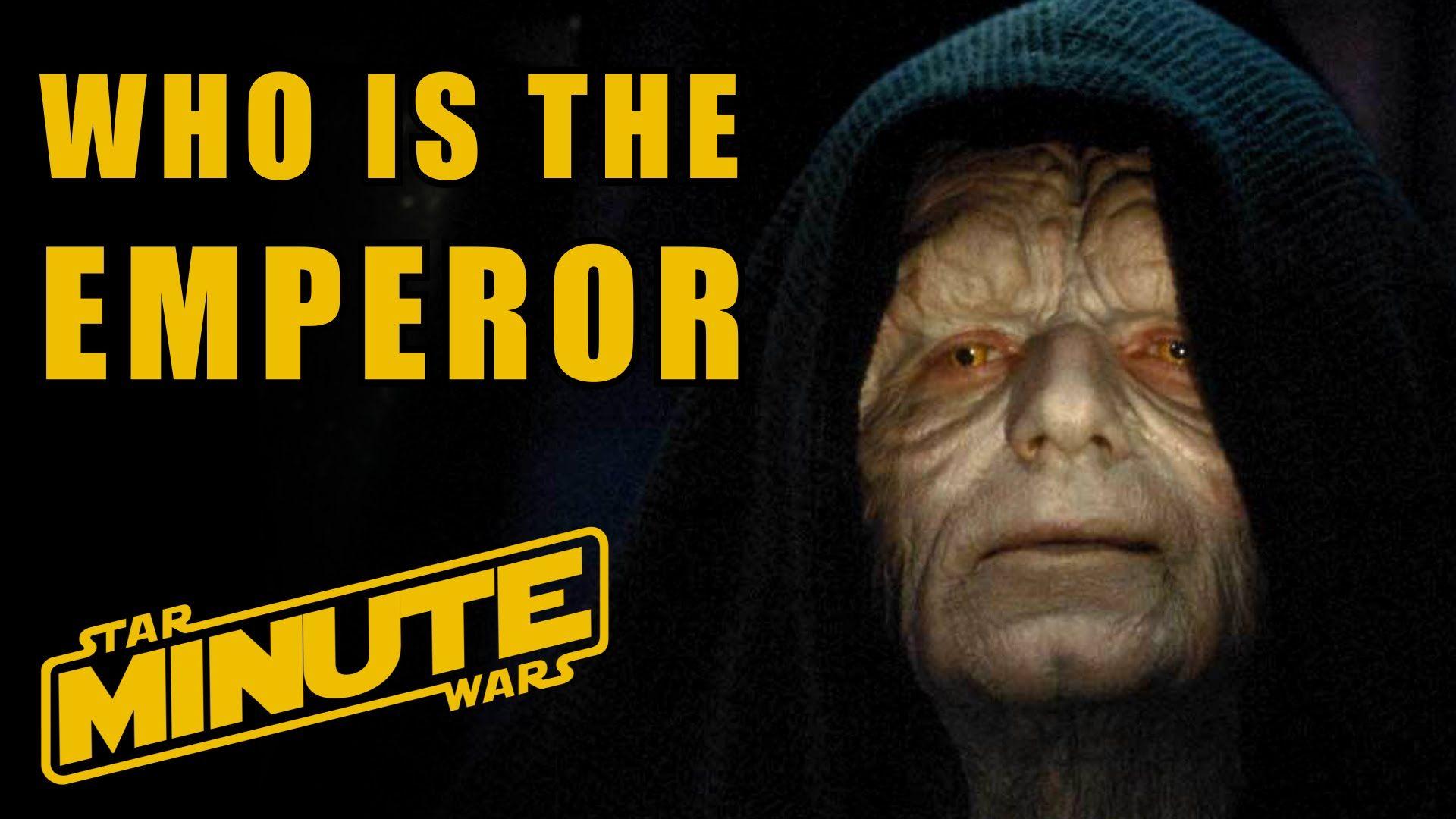 Emperor Palpatine Darth Sidious (Canon) Wars Minute