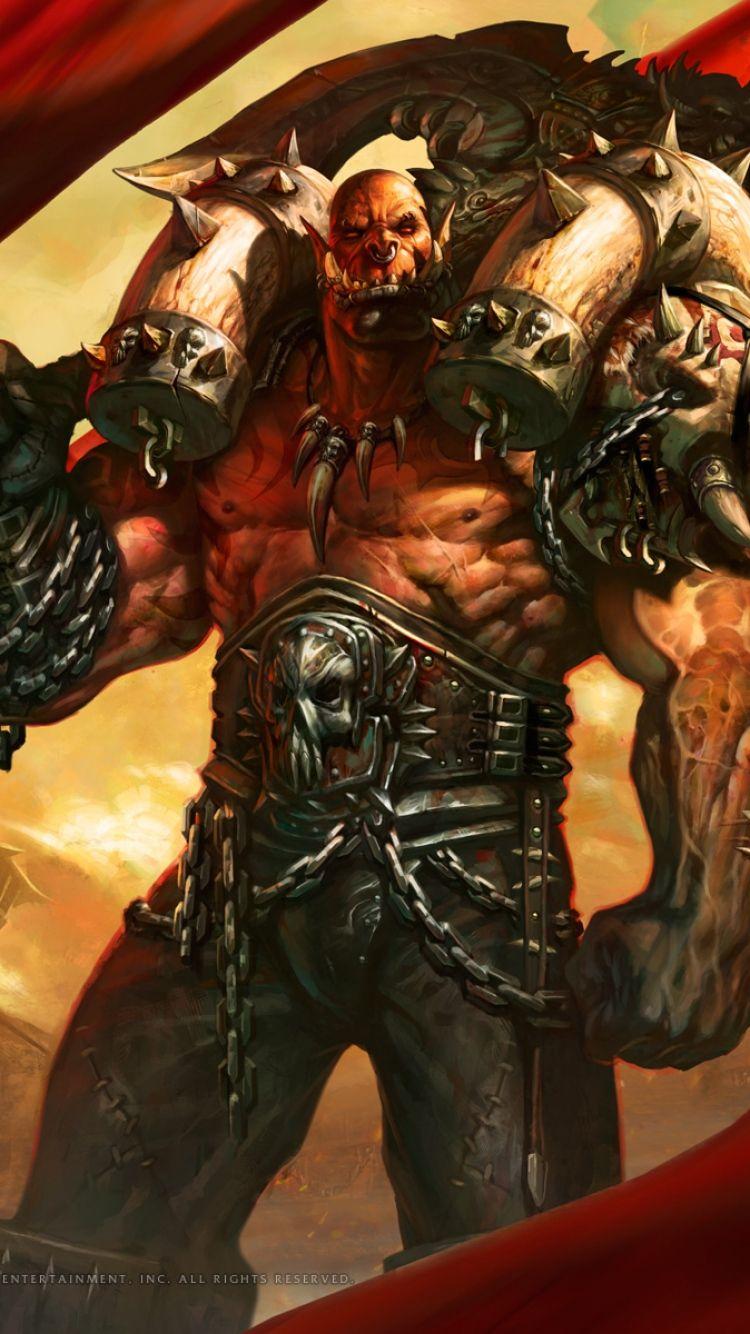 IPhone 6 Garrosh hellscream Wallpaper HD, Desktop Background