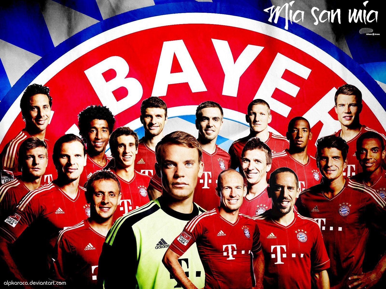Bayern Munich Team Wallpaper