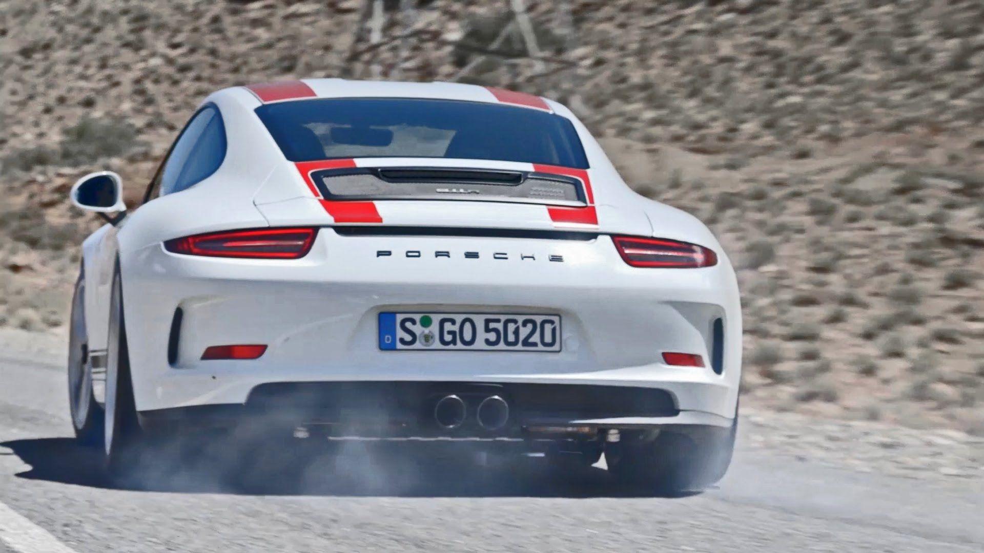 Porsche 911 R (2017) Official Test Drive