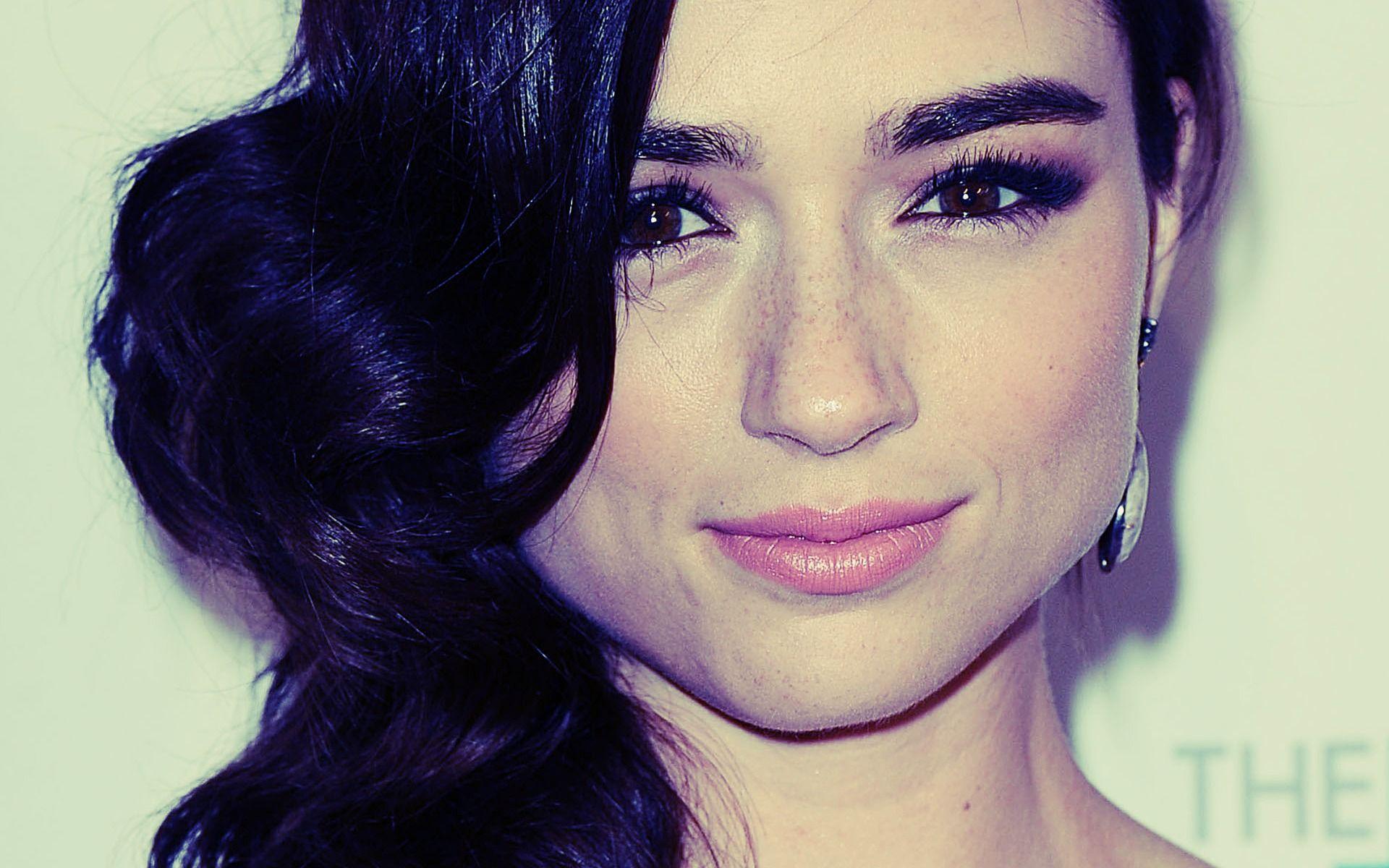 Crystal Reed Background