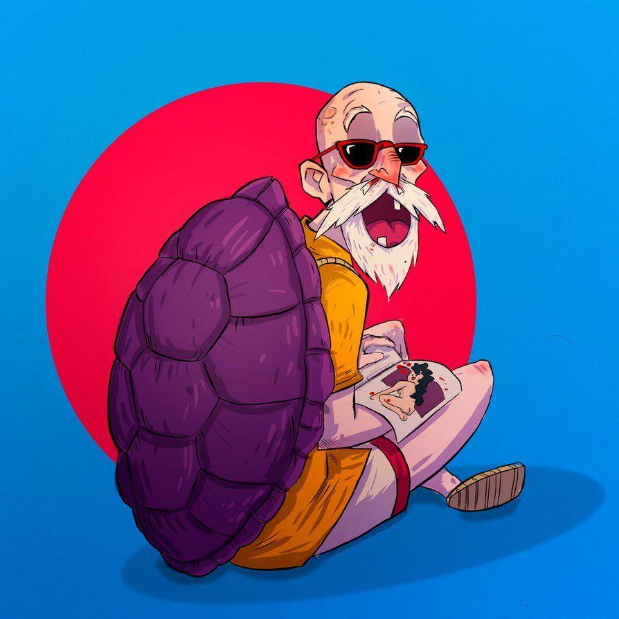 Master Roshi, you dog you. by JeffMyles.