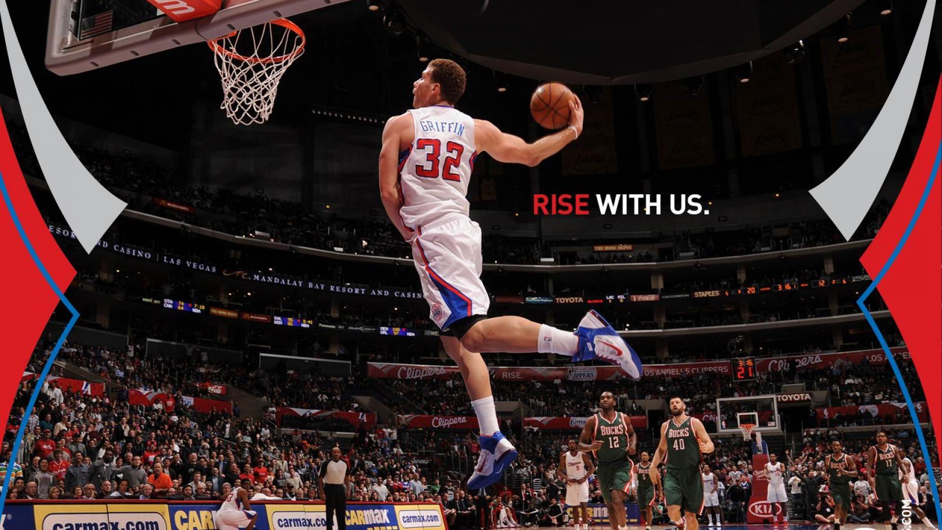 NBA Blake Griffin Slam Dunk HD 16 9