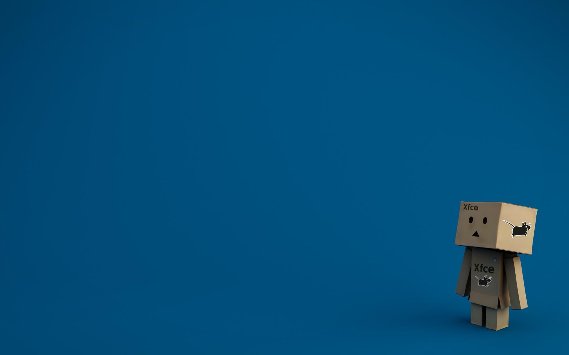 Xfce Danbo OS Background free desktop background and wallpaper