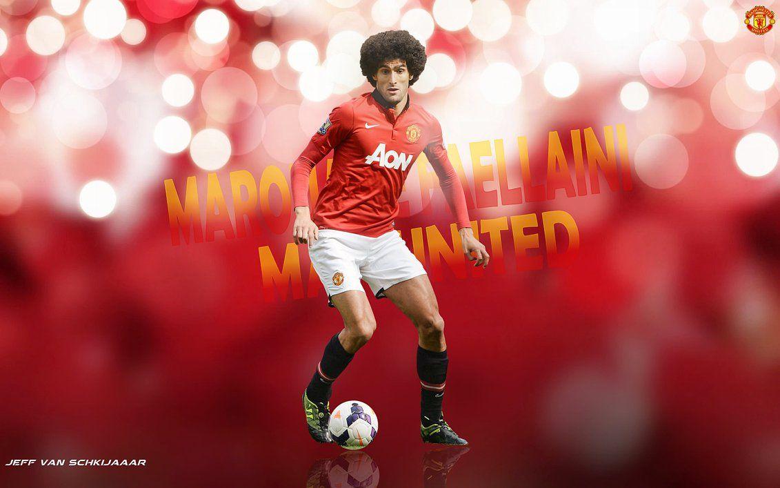 Marouane Fellaini Manchester United 2014 wallpaper
