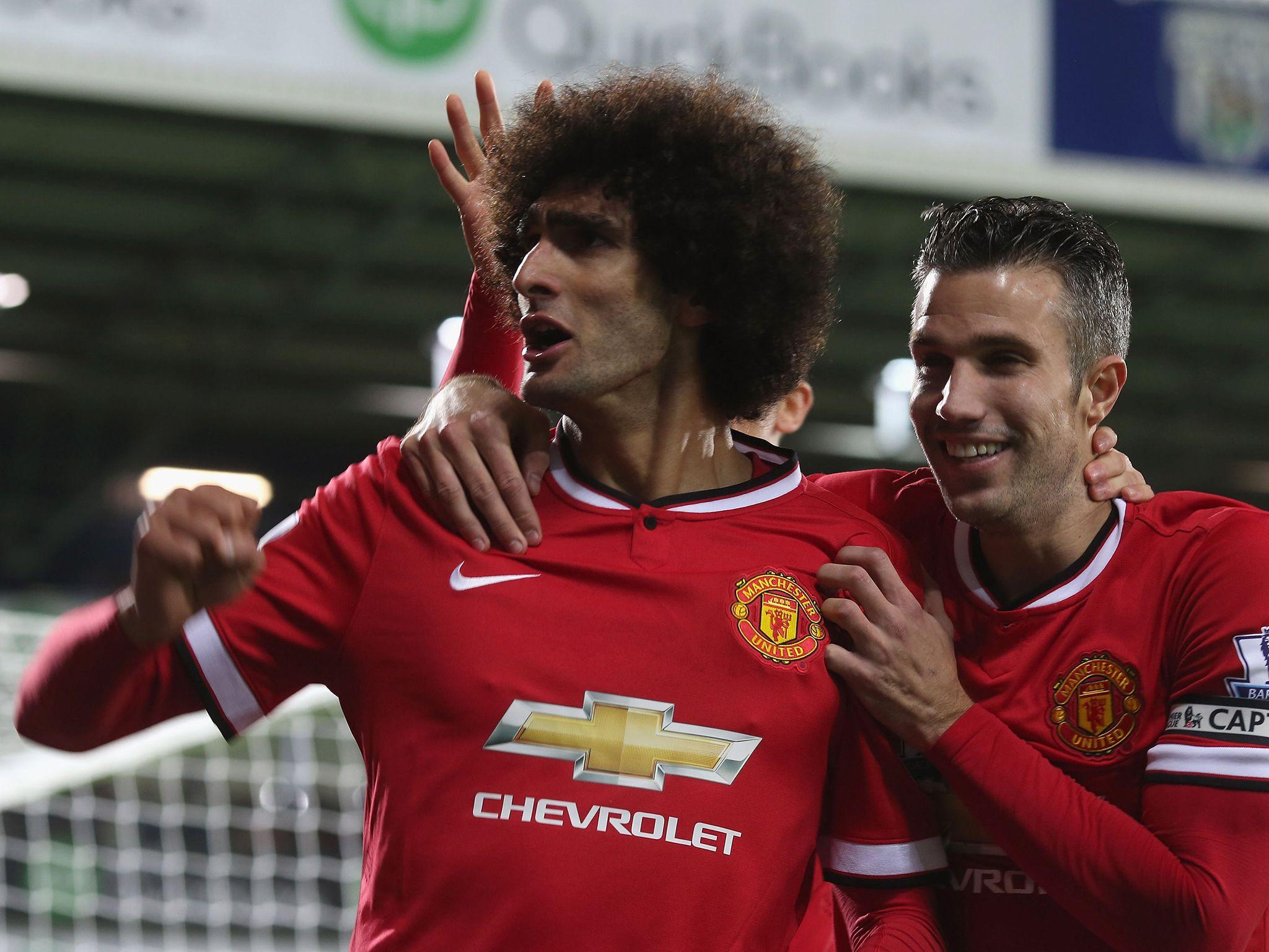 West Brom vs Manchester United: Marouane Fellaini 'tracksuit