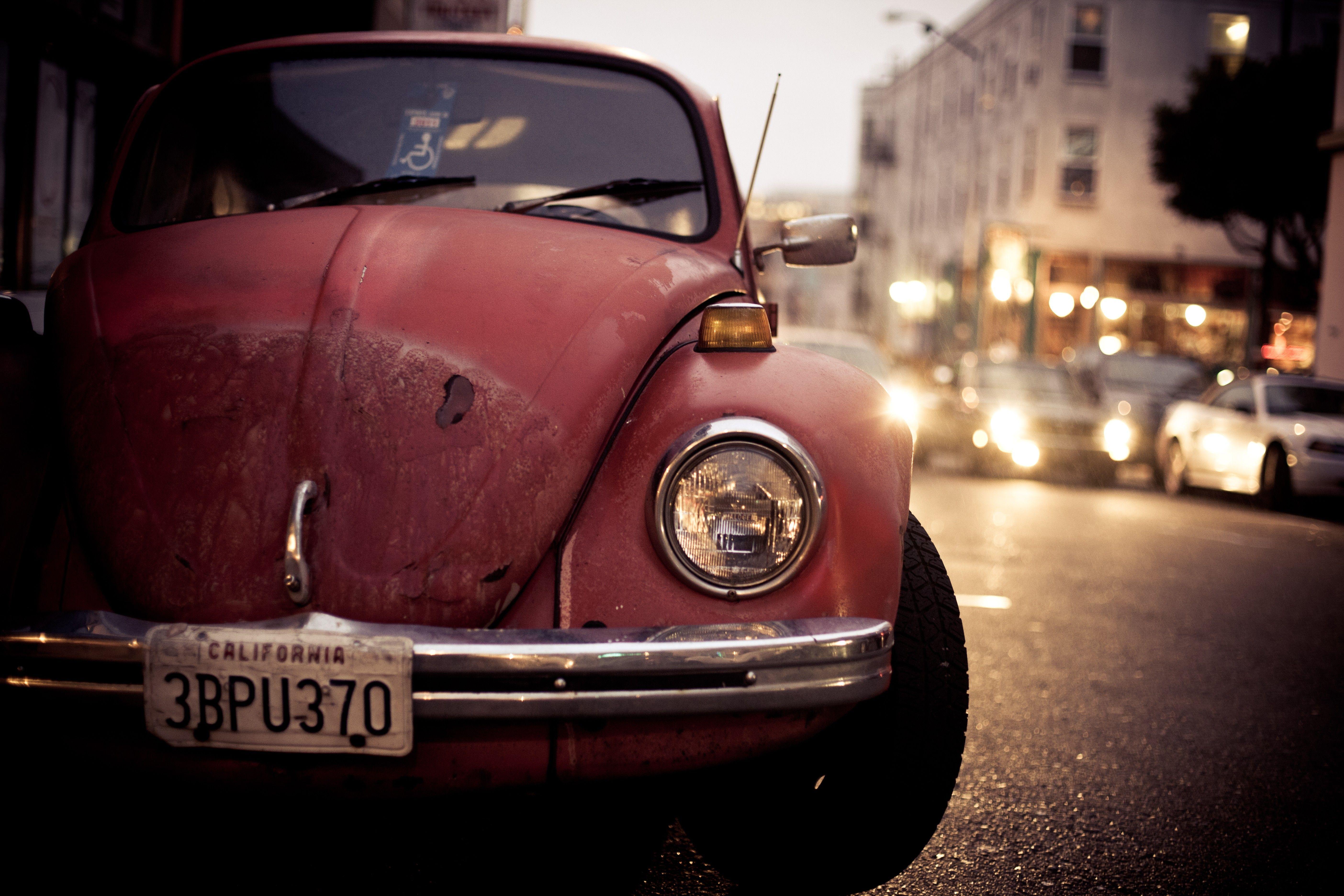 closeup, Old Car, City Wallpaper HD / Desktop and Mobile Background