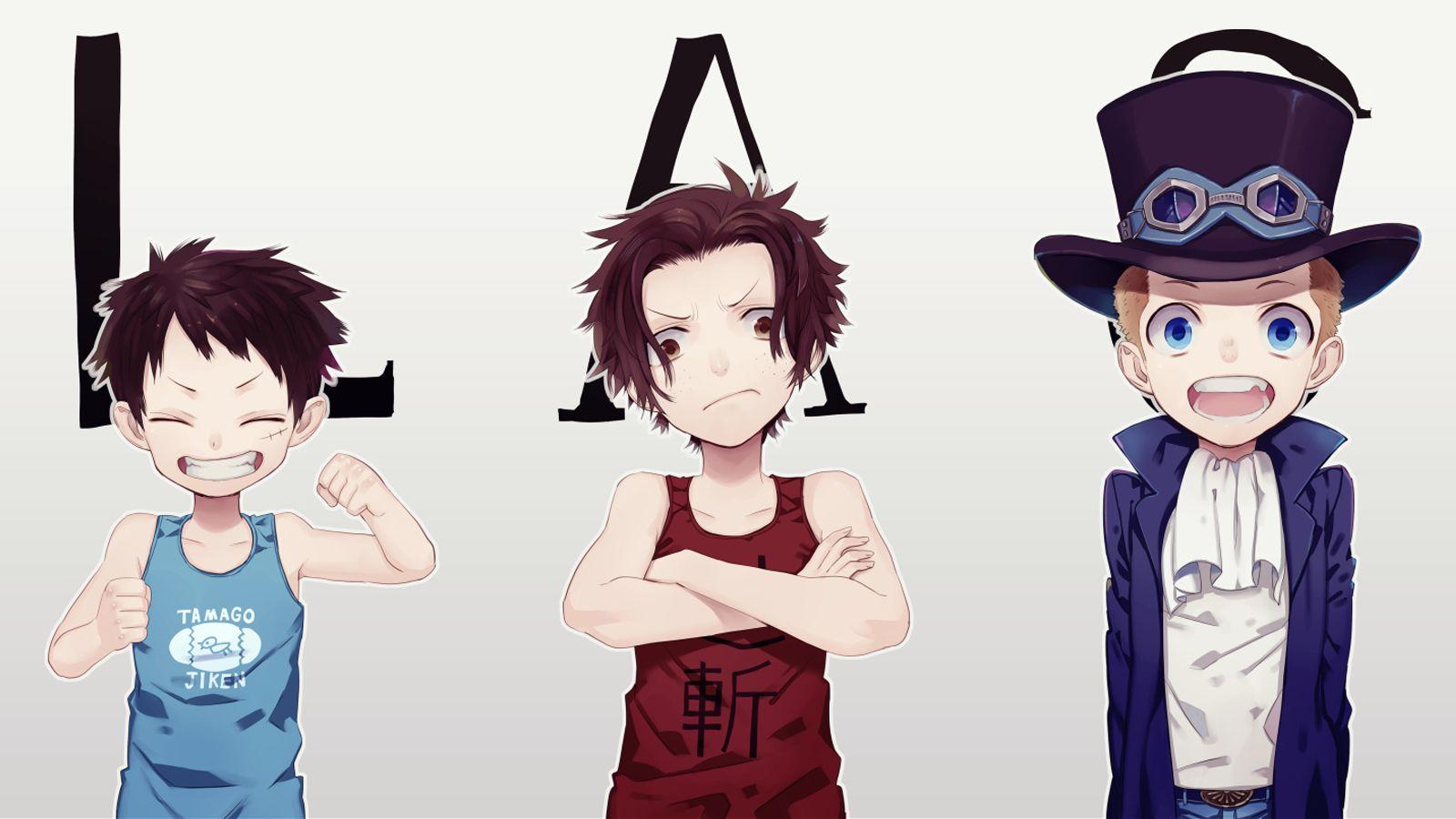 Luffy,Ace and Sabo Wallpapers and Backgrounds