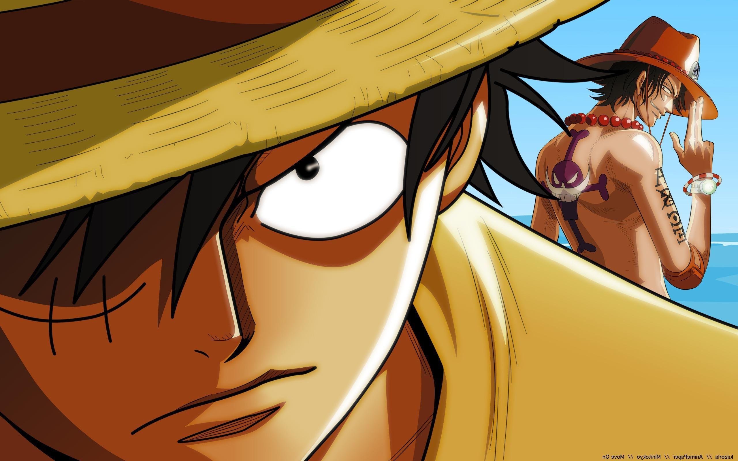 One Piece, Monkey D. Luffy, Portgas D. Ace Wallpapers HD / Desktop
