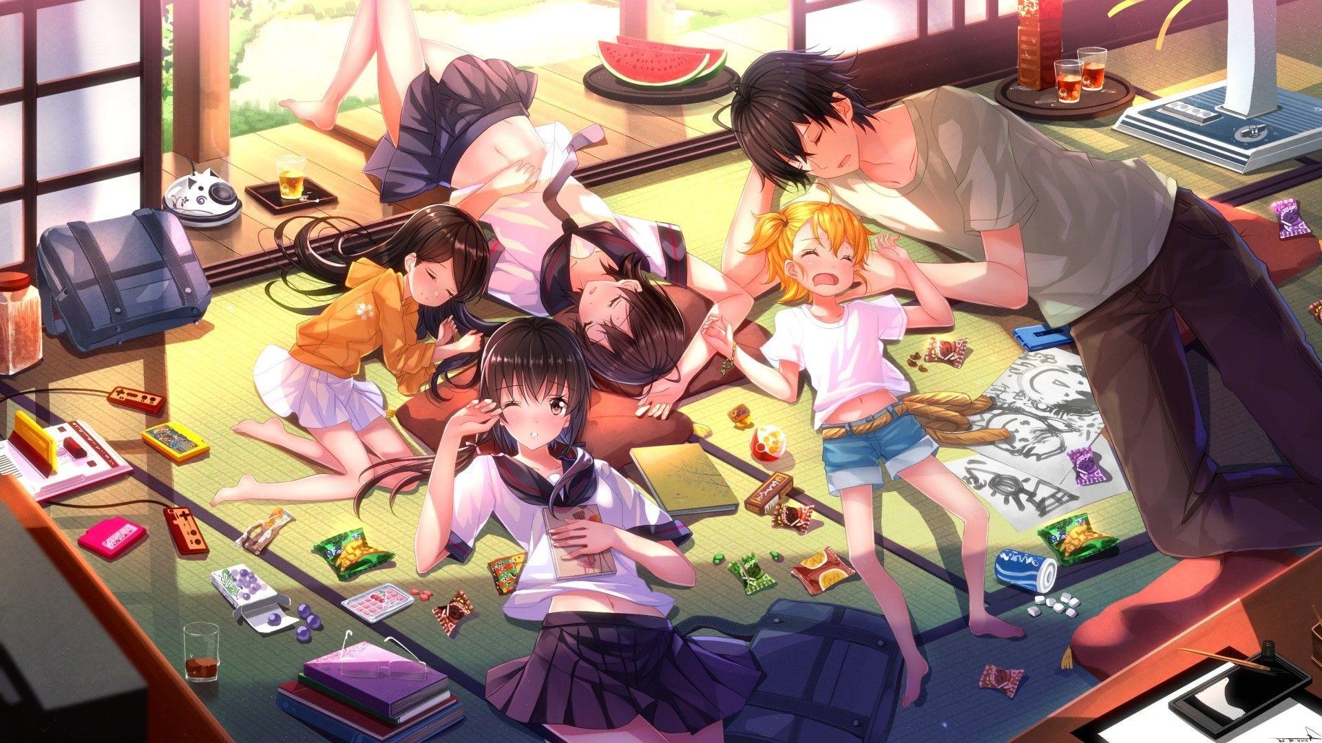 Download HD anime, Anime Girls, Swordsouls, Barakamon, Anime Boys