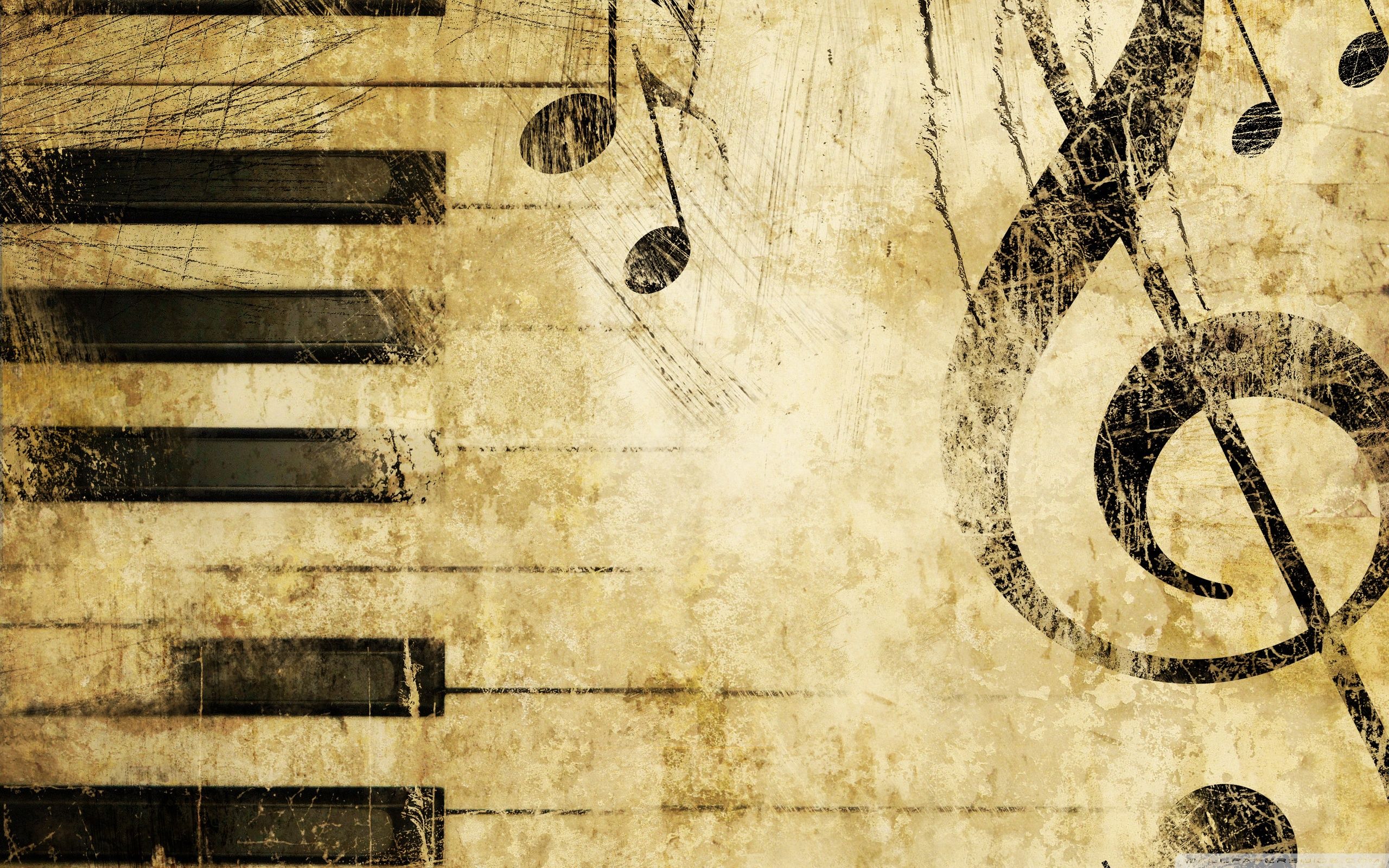 Old Music Score Background ❤ 4K HD Desktop Wallpaper for 4K Ultra