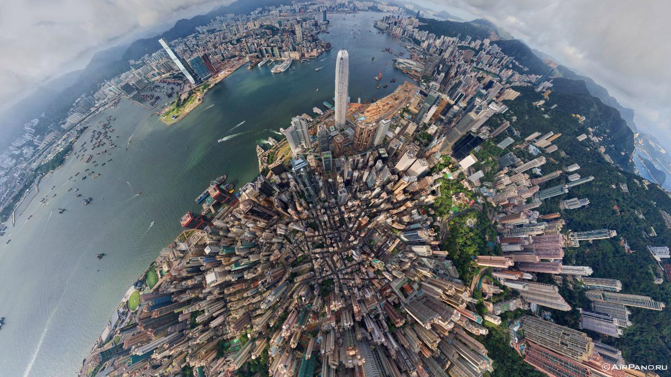 Extreme Hong Kong Aerial Wallpaper by HD Wallpaper Daily