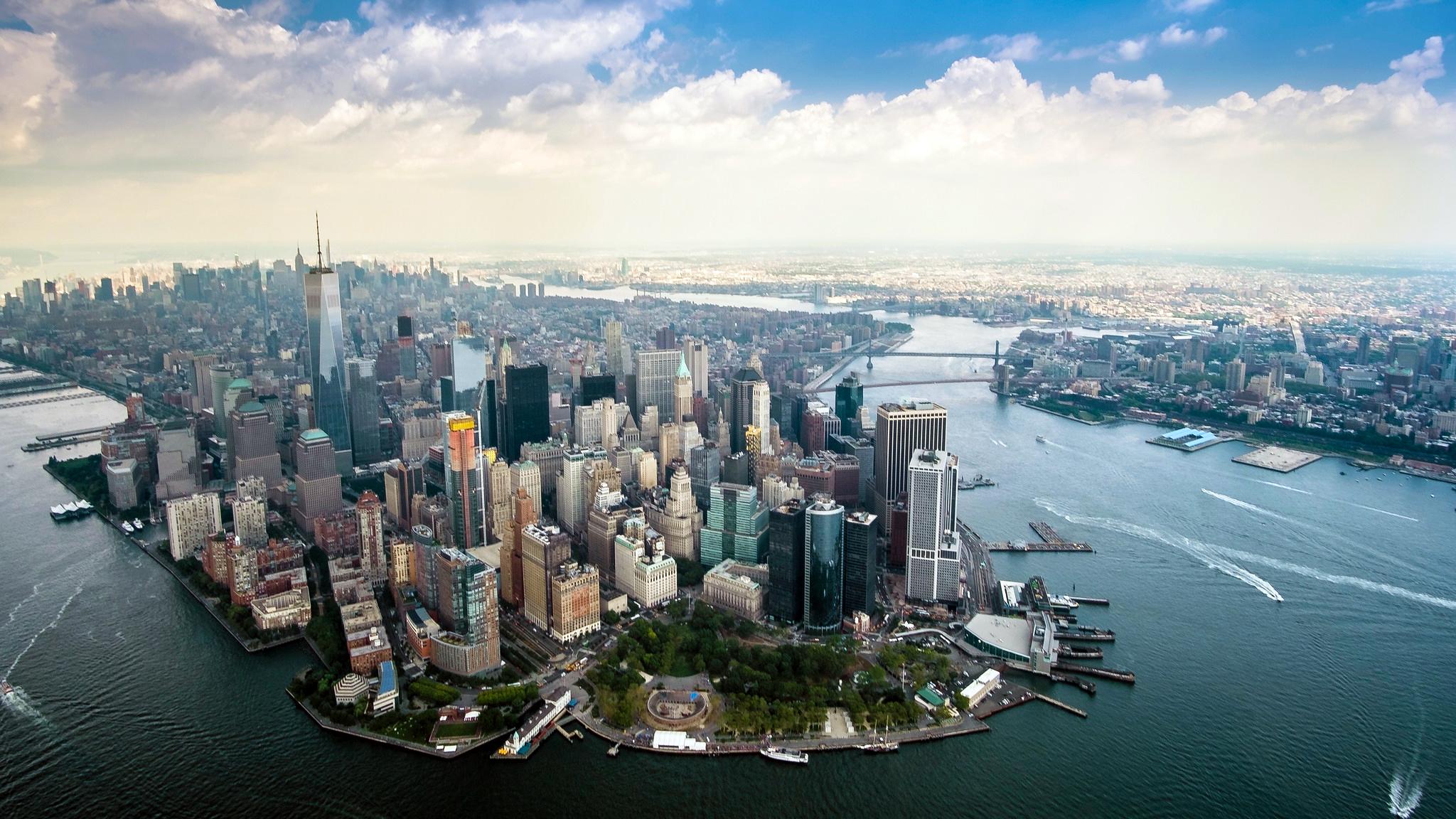 Lower Manhattan Aerial