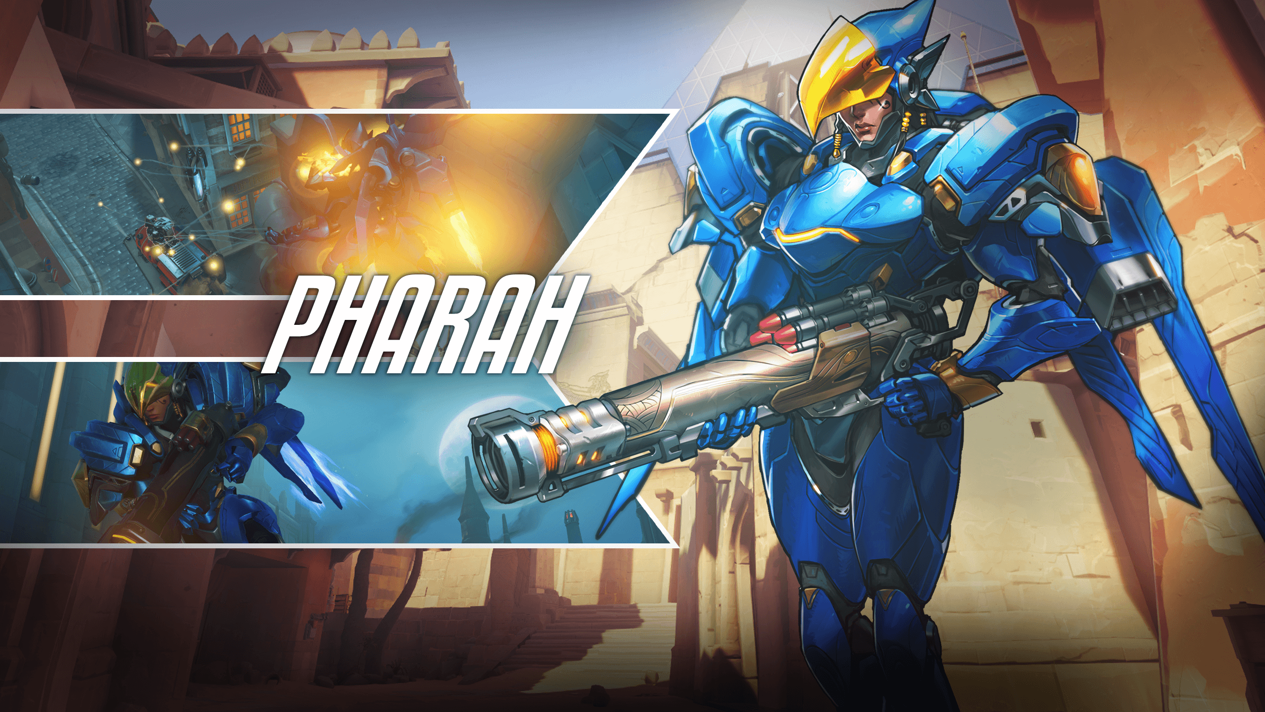 Pharah (Overwatch) Fonds D'écran HD. Arrière Plans