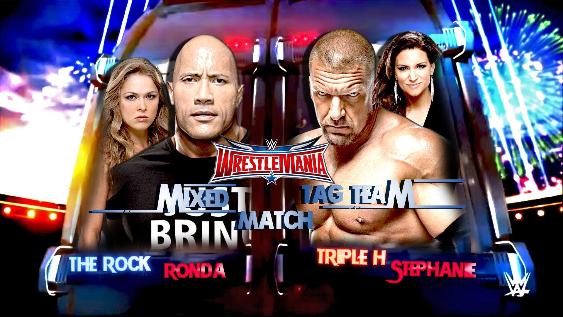 WrestleMania 32 2016 Matchcard