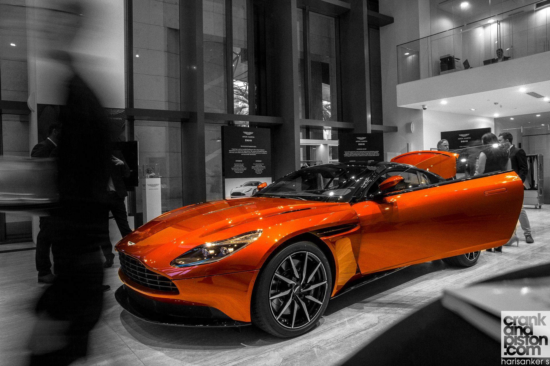 Aston Martin DB11 unveiled. Dubai, UAE