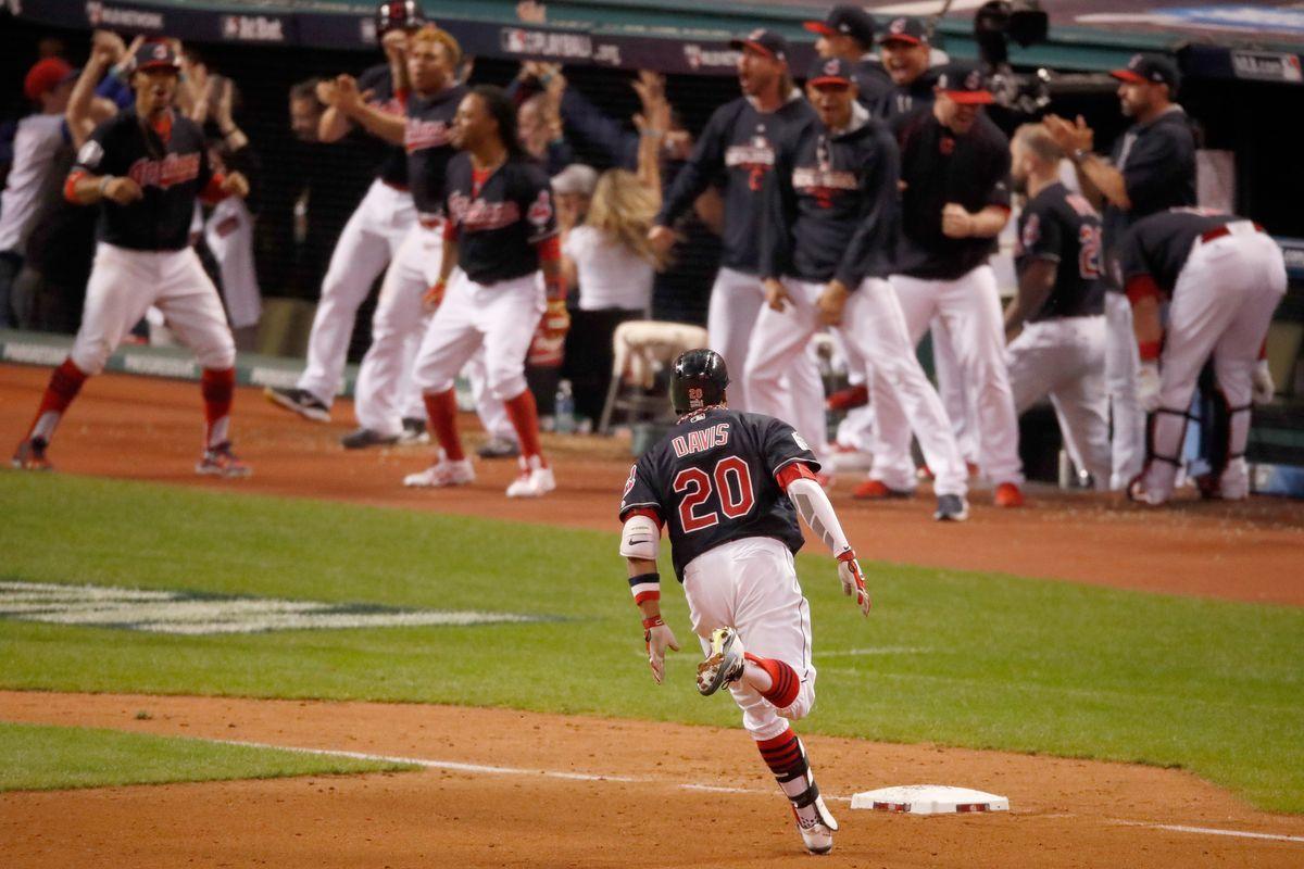 Why Cleveland Indians fans will miss Rajai Davis's Go Tribe