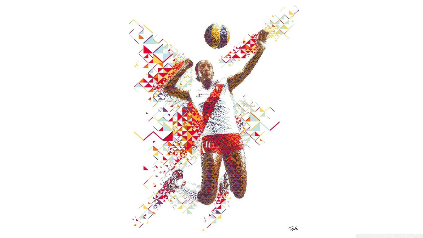 Volleyball Player HD desktop wallpaper, Widescreen, High