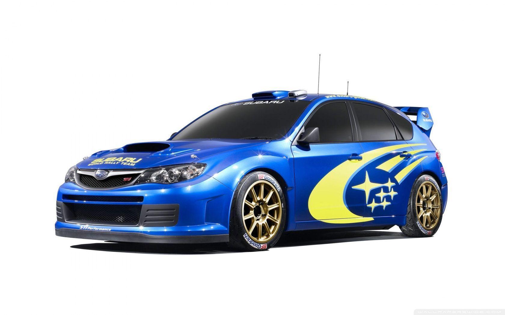 Subaru STI Rally Car HD desktop wallpaper, Widescreen, High