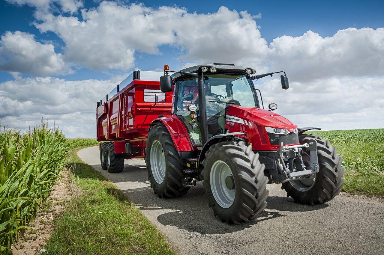 Picture Red Agricultural Machinery 2013 16 Massey Ferguson 5609