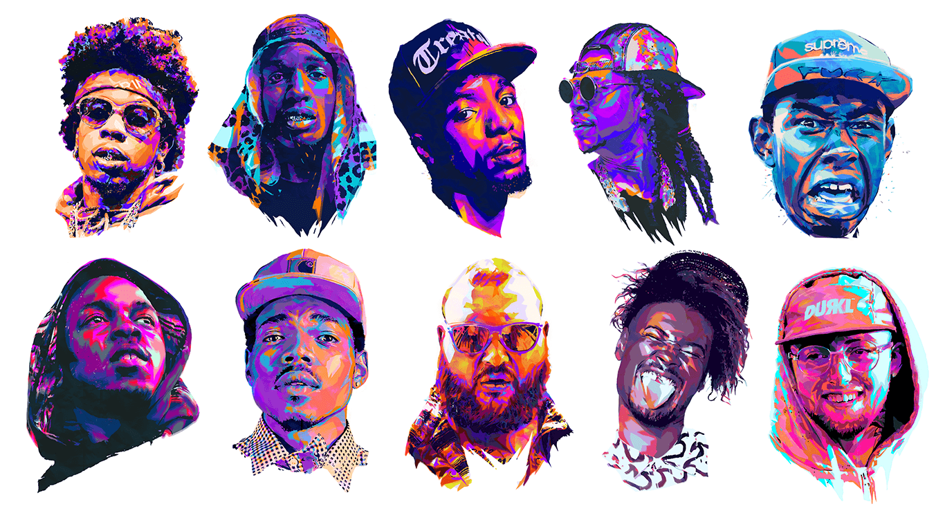Next Gen Rappers by Mink Couteaux Wallpaper