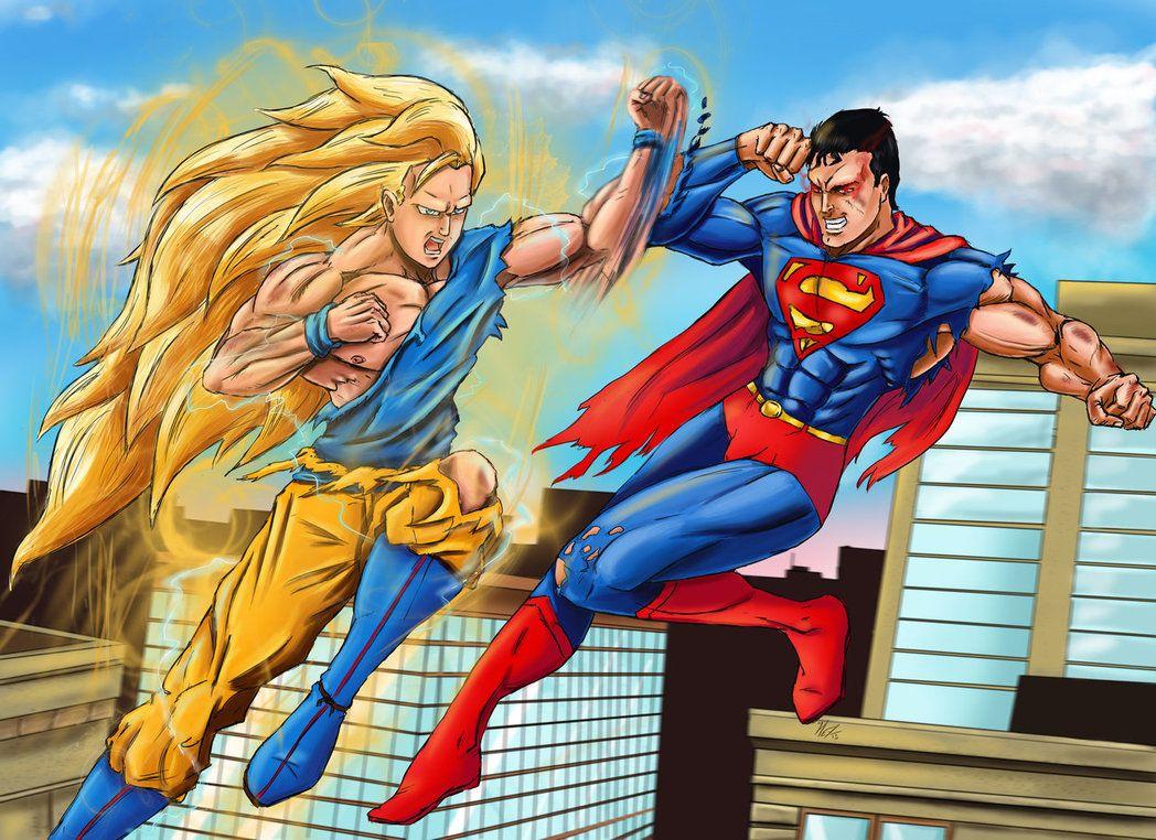 Goku Vs Superman Science