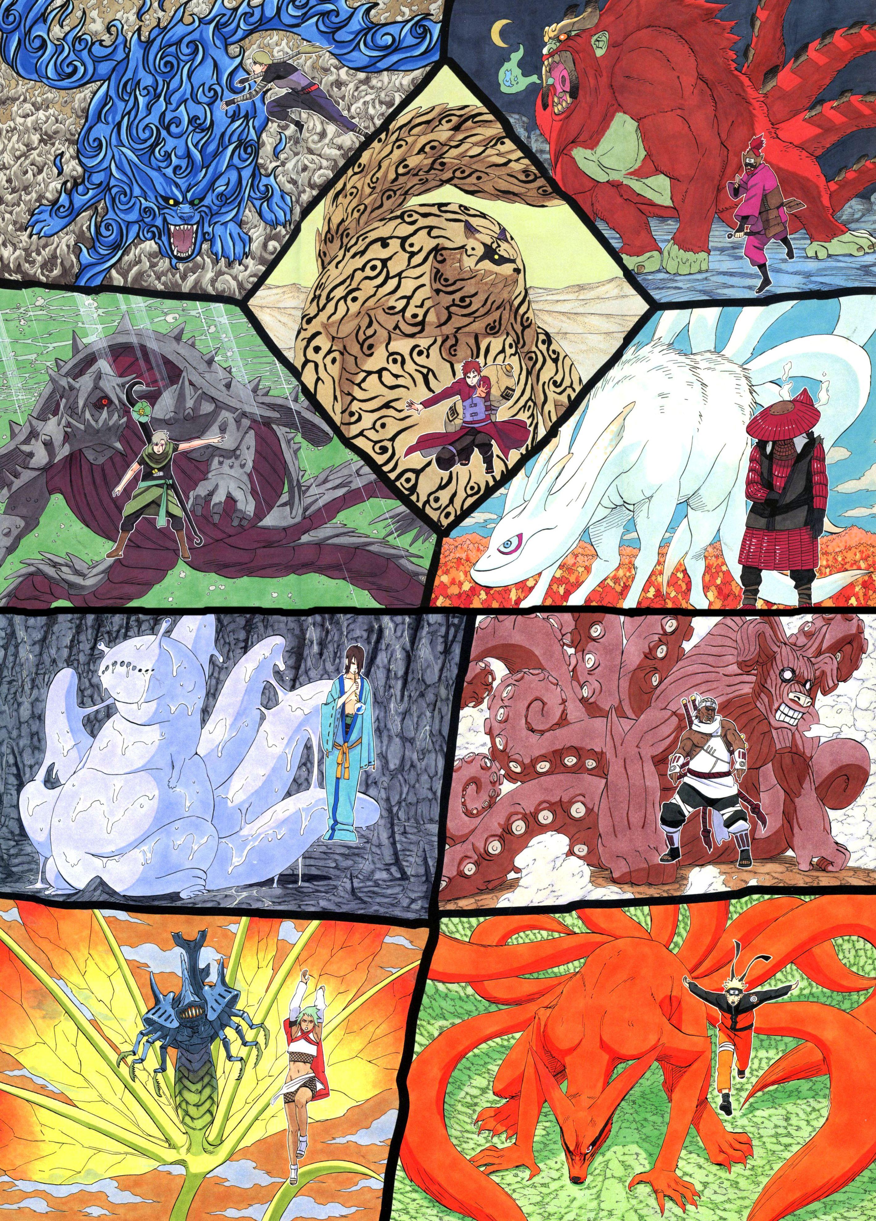 tailed beasts