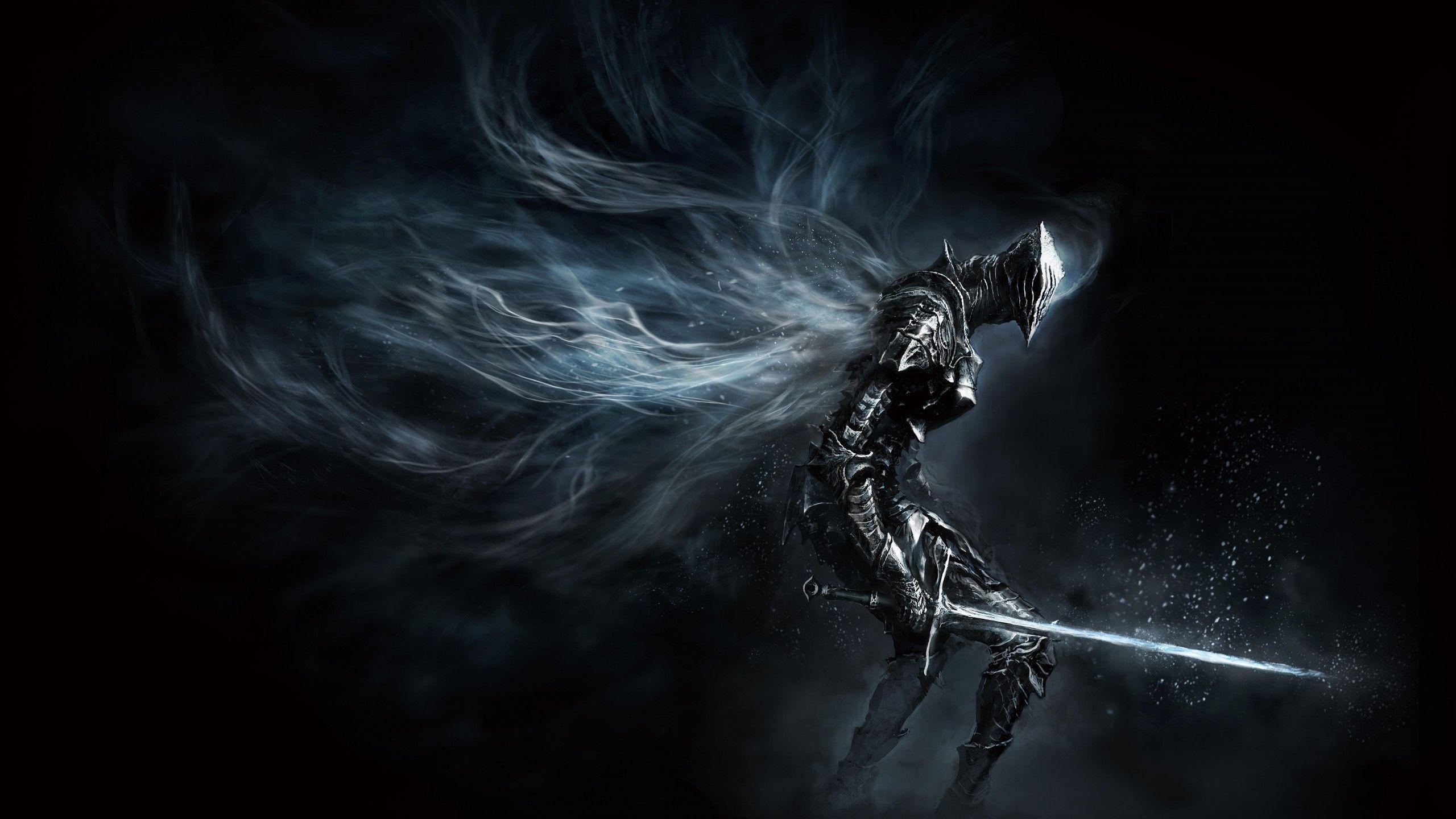 Wallpaper Black Knight, Dark Souls III, Games
