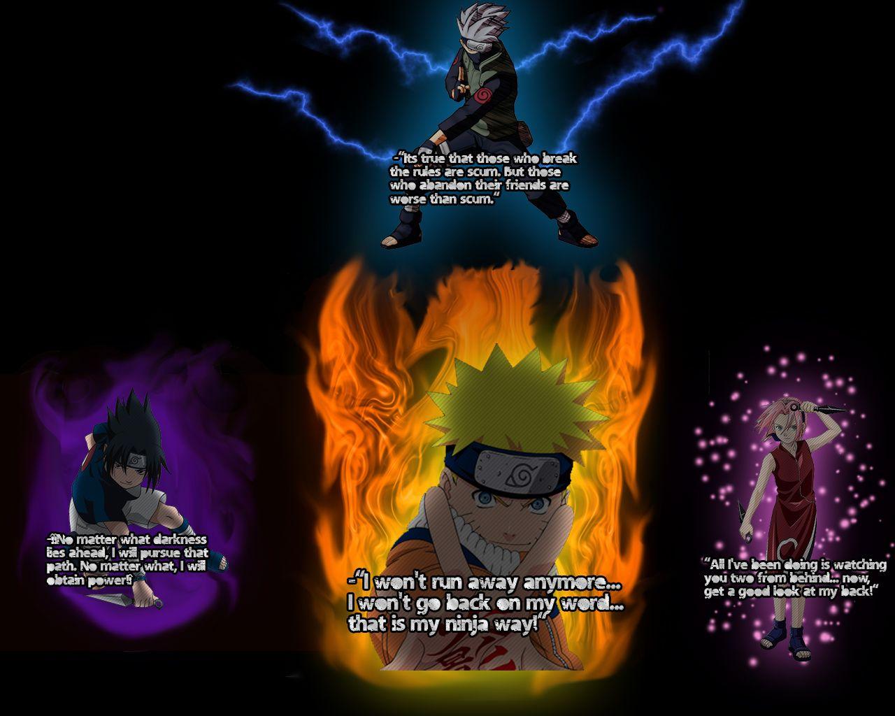 Naruto Quotes Wallpapers Wallpaper Cave