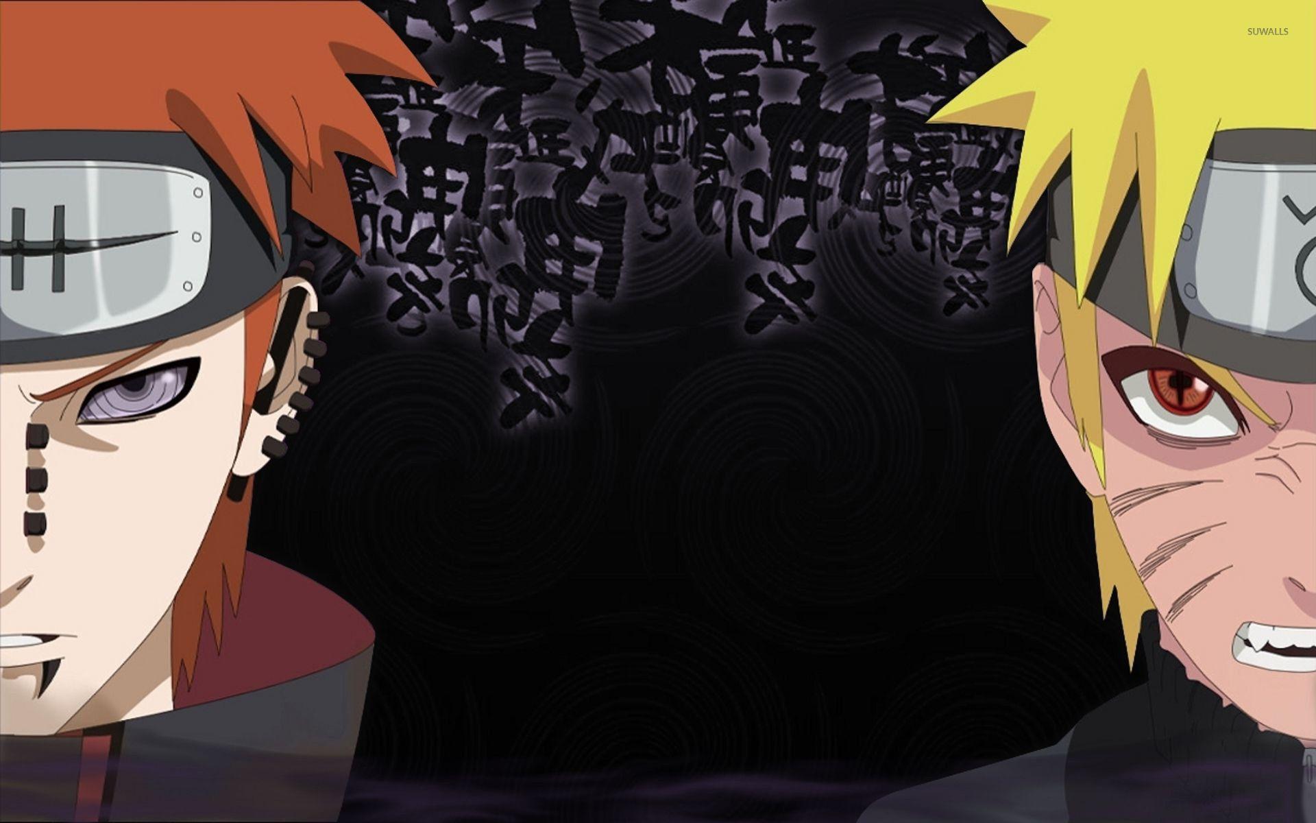 Naruto Uzumaki and Pain wallpaper wallpaper