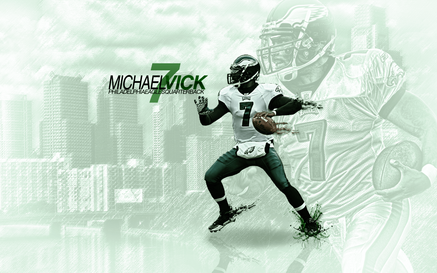 Background For Michael Vick Eagles Background