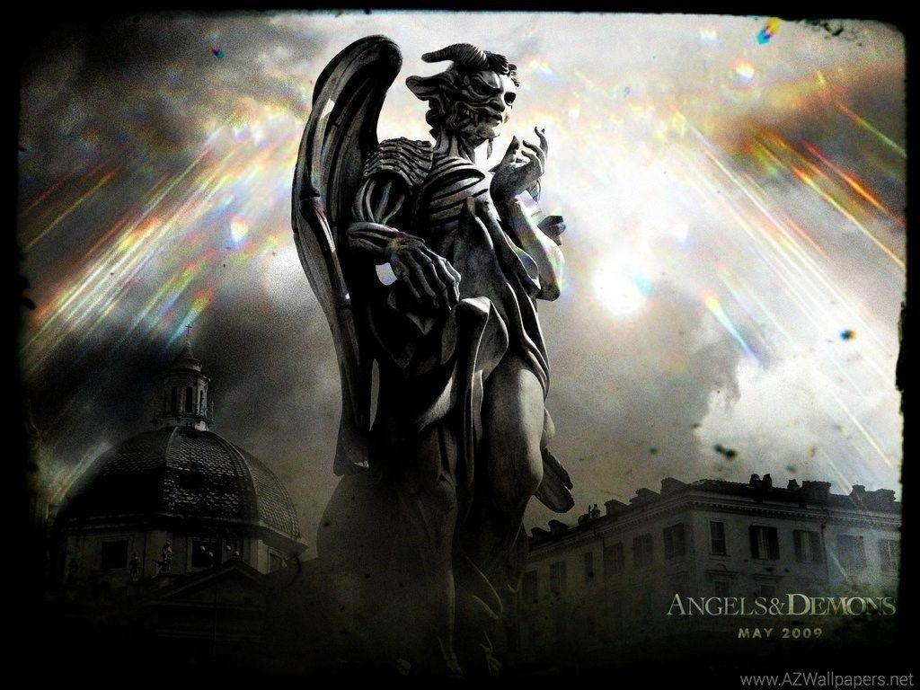 Jestingstock.com Angels Vs Demons Wallpaper HD Desktop Background