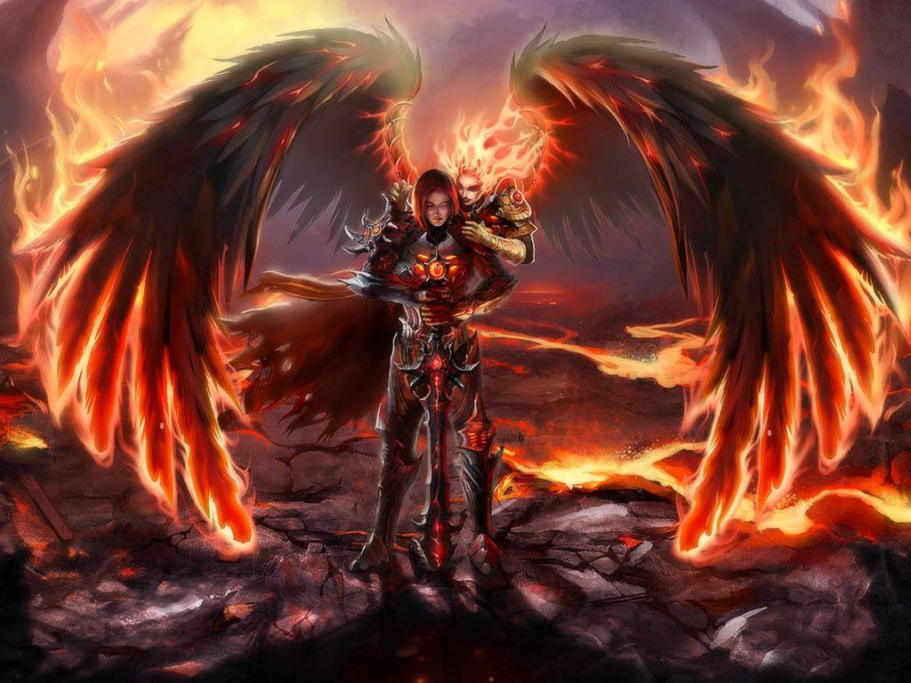 best Angels Vs Demons image. Fallen angels, Dark