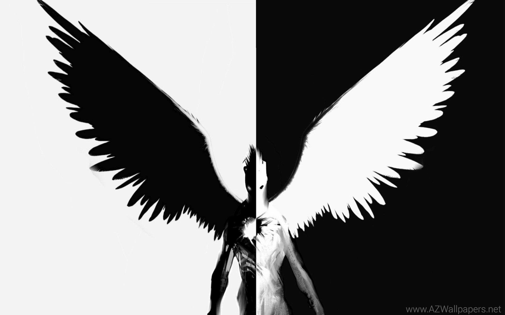 Angel And Demon Wallpaper Wallpaper