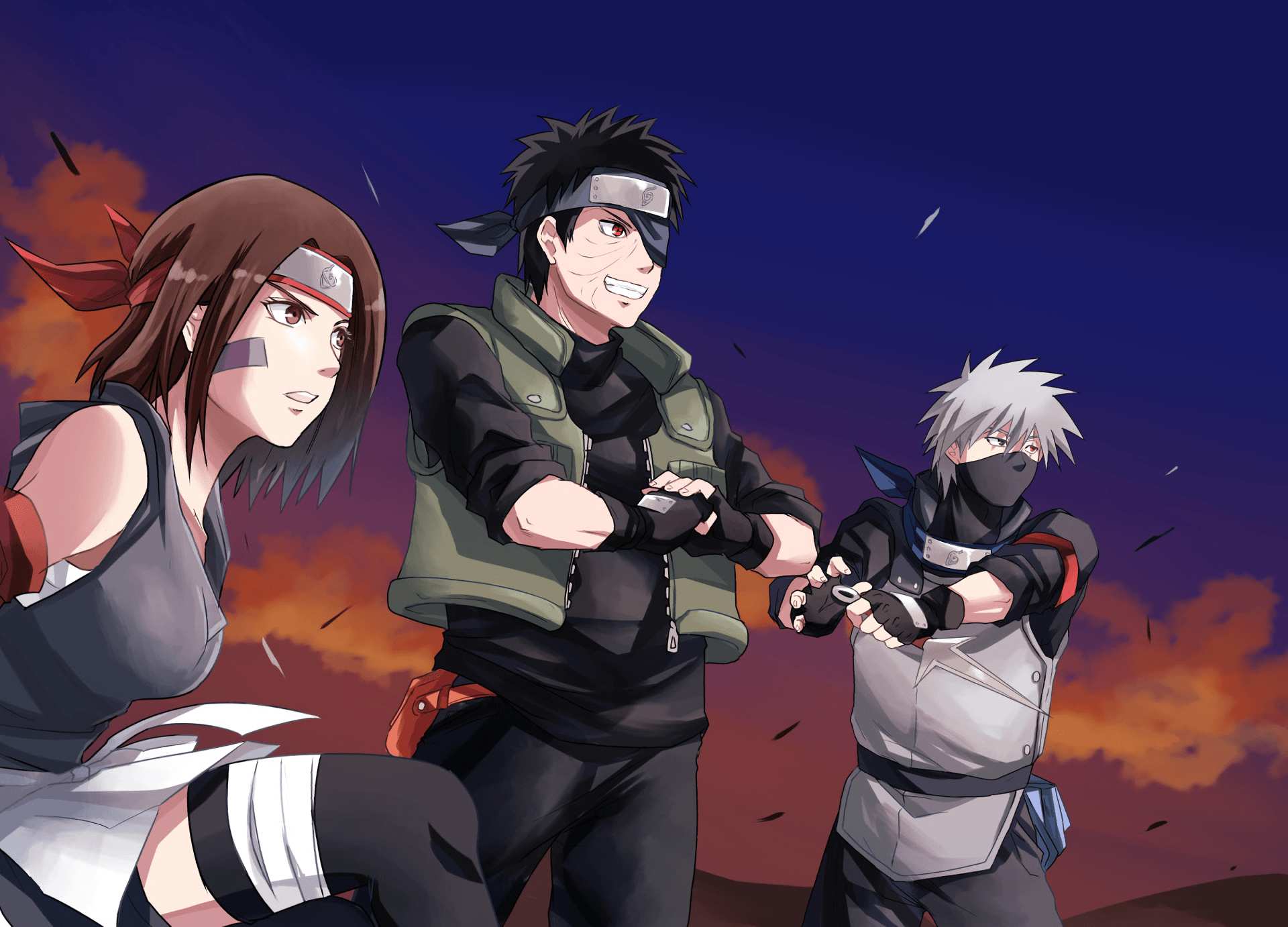 Wallpaper girl, Naruto, Naruto, Rin for mobile and desktop, section сёнэн,  resolution 2519x1500 - download