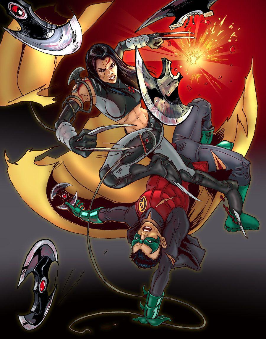 X 23 Vs Robin (Damian Wayne) By Timothy Laskey Mash Ups