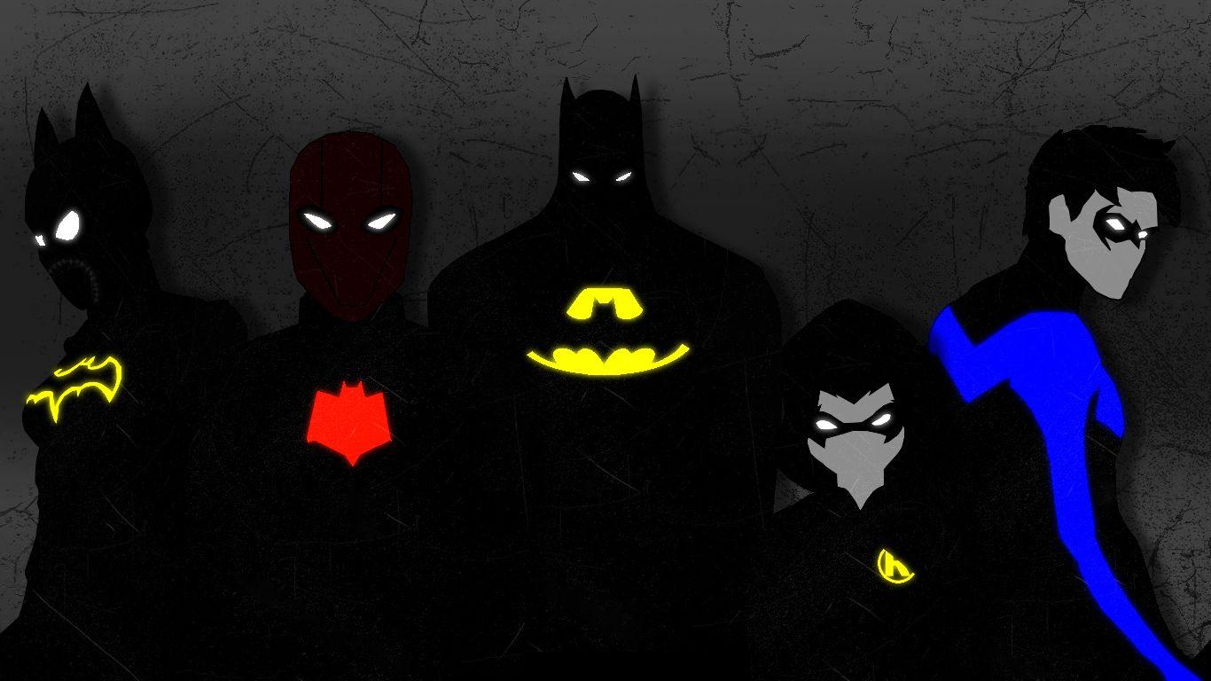 Bat Family Vector Wallpaper By Perri Jp